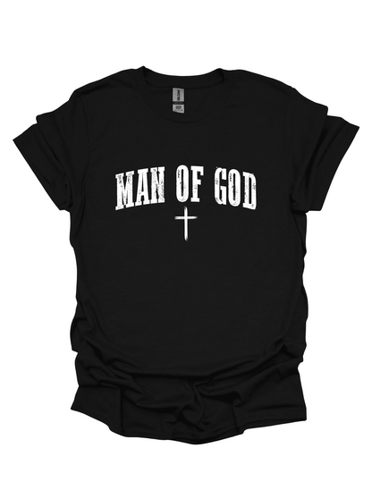 "Man of God" T-shirt - Black